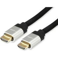 Equip HDMI UHS E.Gewebe -A St/St HDR sw (10