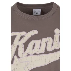 Karl Kani Woven Signature Star Logo Crew Pullover - Braun