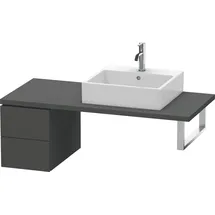Duravit L-Cube Unterschrank für Konsole, 2 Schub.