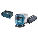 Makita DBO180ZJ im MAKPAC Akku-Exzenterschleifer 18V ohne Akku und Ladegerät inkl. Einlage
