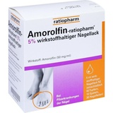 Ratiopharm Amorolfin-ratiopharm 5% wirkstoffh. Nagellack