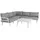 Brafab Villac Gartentisch 88 x 88 x 46 cm Weiß