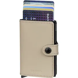 Secrid Miniwallet Matte Unisex Geldbörse beige