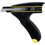 TAJIMA Strong-J Grip Fugencutter Set mit 10 Klingen (Cutter mit Ersatzklingen) 22 mm - DC690YB, Cuttermesser DC690 STRONG-J GRIP