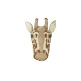 Lifetime Giraffe Kissen 55 x 45 cm Braun