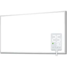Heidenfeld Infrarotheizung HF-HP100-3, m. Thermostat, weiß, 300-1200 Watt, 10 J. Garantie (800 Watt)