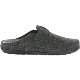 ROHDE Herren Pantoffel aus recyceltem Softfilz Riemen mit Schnalle Rodigo-H 6747, Größe:43 EU, Farbe:Grau - 43