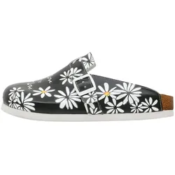 Hausschuh DOGO "Damen Comfie Self Love Is The Best Love Vegan Damen Hausschuhe /", Damen, Gr. 39, Normalschaft, schwarz, Lederimitat, Schuhe, Vegan