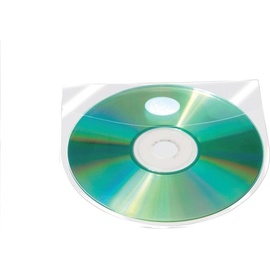 Q-Connect CD/DVD-PP-Hülle 50er-Pack