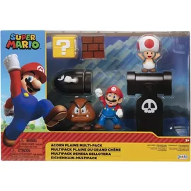 joojee GmbH Super Mario Acorn Plains Multi-Pack 6,5 cm