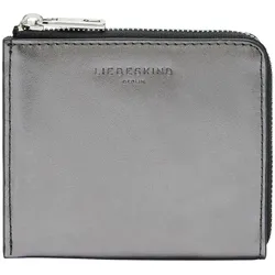 Geldbörse LIEBESKIND BERLIN "NINO LOU 2 SILVER STONE", silber (silber stone), Leder, festlich, Kleinlederwaren
