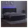 vidaXL Boxspringbett 180 x 200 cm Dunkelgrau