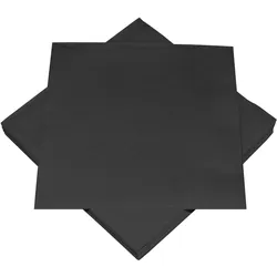 Servietten BASIC schwarz