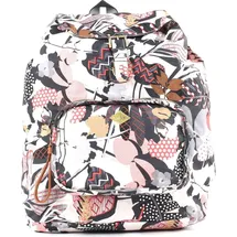 Oilily Botanic Pop Folding Classic Backpack Charcoal grau mehrfarbig - Grau/Bunt