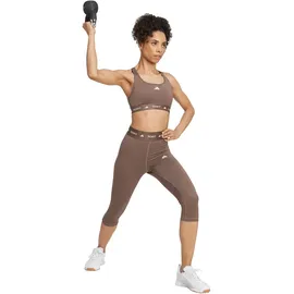 adidas TECHFIT Capri 7/8-Leggings Damen JW7569 - earth strata S