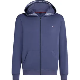 Tommy Hilfiger Equestrian Zip Up Pullover Herren Lila M