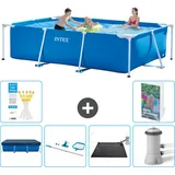 Rechteckiger Frame Pool - 300x200x75 Cm - 7-teilig  S67