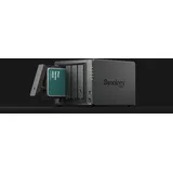 IDeL Synology DS923+ 4-Bay Diskstation NAS (AMD RyzenTM 4 Threads R1600 Dual-Core 4GB Ram 2xRJ-45 1GbE LAN-Port), 32TB Bundle mit 4X HAT3310-8T