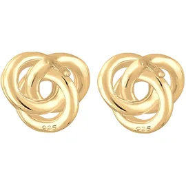 Elli Ohrstecker Knoten gold 925 Sterling Silber onesize