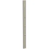 MODERANO Garderobenpaneel Gardasee, Taupe, Metall, Holzwerkstoff, 10x165x3 cm, Aufhängemöglichkeit, Garderobe, Garderobenpaneele, Garderobenpaneele