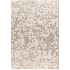 OBSESSION Teppich OBSESSION "My Tallinn 542", grau (taupe), B:80cm H:2mm L:150cm, Polypropylen, Teppiche, Teppich, Flachgewebe, modernes Design, In- und Outdoor geeignet