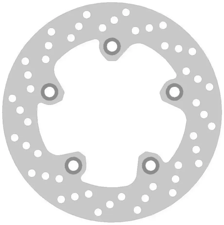 Ng 1129161 Hintere Bremsscheibe - Silver - One Size
