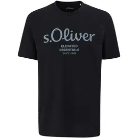 s.Oliver Baumwoll-T-Shirt mit Logoprint,