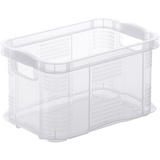 Rotho Aufbewahrungsbox 6l, Kunststoff (PP) BPA-frei, transparent, A5/6l (29.0 x 19.0 x 15.5 cm)