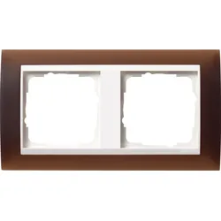 Gira Abdeckrahmen 2f.opak dbr 0212331