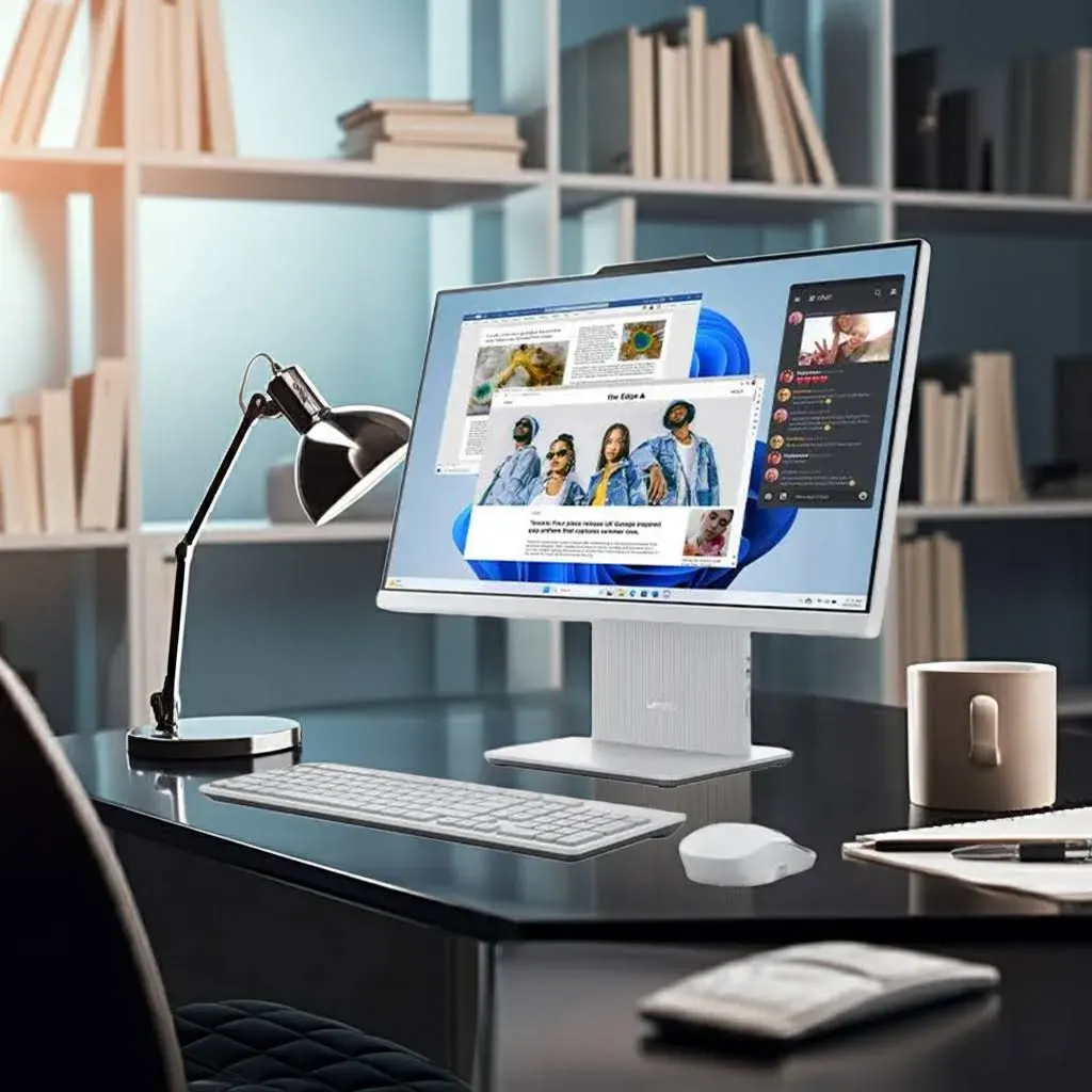 Lenovo IdeaCentre AIO Gen 10 24 AMD AMD Ryzen 5 220 Prozessor 3,20 GHz bis zu 4,90 GHz, Windows 11 Home 64, 256 GB SSD M.2 2280 PCIe 4.0 TLC