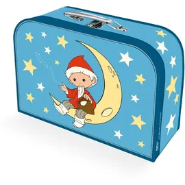 Trötsch Verlag Trötsch Kinderkoffer "Sandmann" Mond groß, Pappkoffer, Koffer aus Pappe, Geschenk Verpackung, Gutschein Verpackung,Spielkoffer, Metallgriff und Metallhenkel, Reisekoffer Kinder