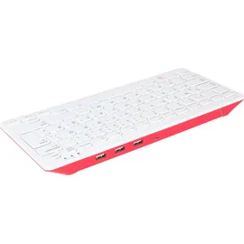 Raspberry Pi USB Tastatur DE rot/weiß