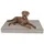 Knuffelwuff Hundematte Palomino XL 100 x 70 cm grau
