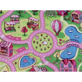Primaflor Spiel- und Kinderteppich SWEET CITY, - 200x300 cm,