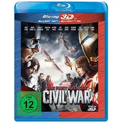 The First Avenger: Civil War 3D +2D Nachfolgeprodukt [3D Blu-ray] | Zustand: Neu & original versiegelt