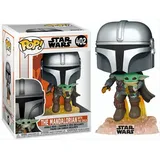Funko POP! Star Wars The Mandalorian with the Child 402 - Mando Flying w/ Jet Pack