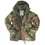 Mil-Tec Fleecejacke Flecktarn 3XL