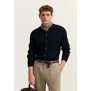 Bugatti Strickjacke in 390-marine | Gr.: 3XL