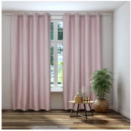 Kutti Dimout Ösen 140 x 145 cm rose