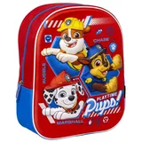 Paw Patrol 3D Rucksack Backpack Freizeitrucksack Kinderrucksack für mutige Entdecker - Rot