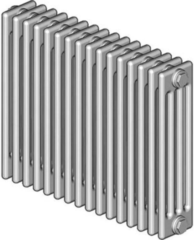 Arbonia Stahlröhrenradiator-Glieder STANDARD AF H 2500 mm T 105 mm