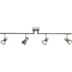 Brilliant LED Deckenstrahler Jupp GU10 4x3W 300lm 3000K (Warmweiß)