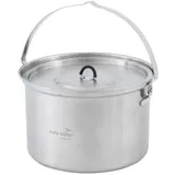 Easy Camp Campfire Topf 4L Silber