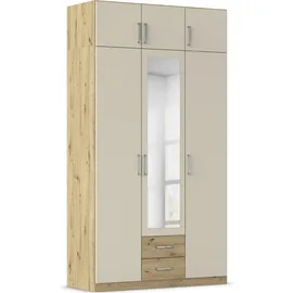 Rauch Wäscheschrank GAMMA 136 x 248 x 57 cm Beige