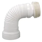 AIRFIT WC-Anschluss-Rohr flexibel, weiß