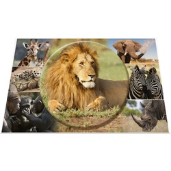 Herma, Unterlage, Schreibunterlage Afrika Tiere 550 x 350 mm