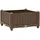 furnicato Hochbeet 40 x 40 x 23 cm Braun