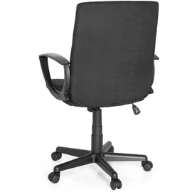 MyBuero 725302 Bürostuhl STARTEC CL300 Stoff Schwarz ergonomischer Schreibtischstuhl, Büro-Drehstuhl zum Arbeiten und Relaxen im Home-Office