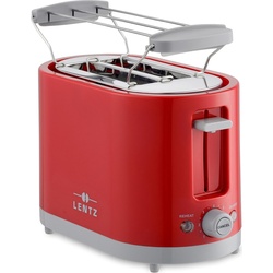 Lentz 2-Scheiben Toaster, Toaster, Rot