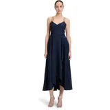Vera Mont Abendkleid Volant Blau 44